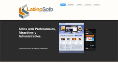 Desktop Screenshot of latinosoftpsa.com